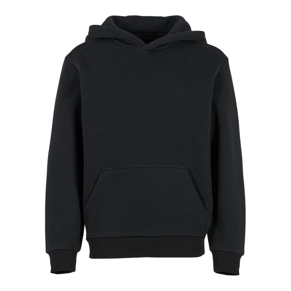Urban Classics - Fluffy Sweat à capuche/pull pour enfants - Noir